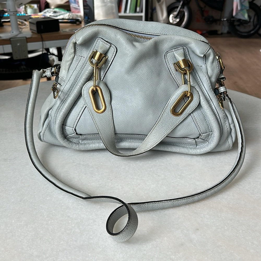 Chloe parity leather bag purse